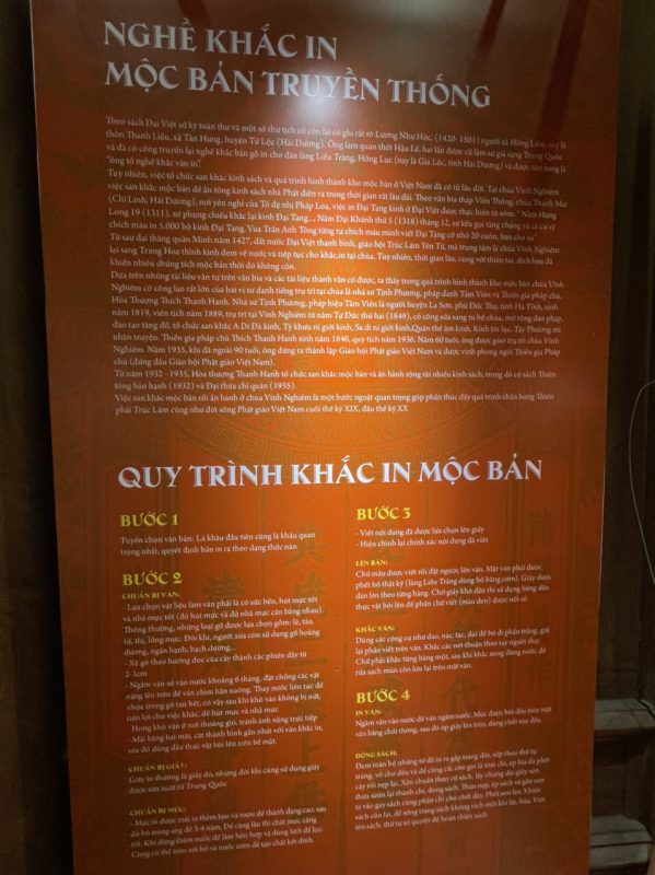 Nghề khắc in mộc bản truyền thống