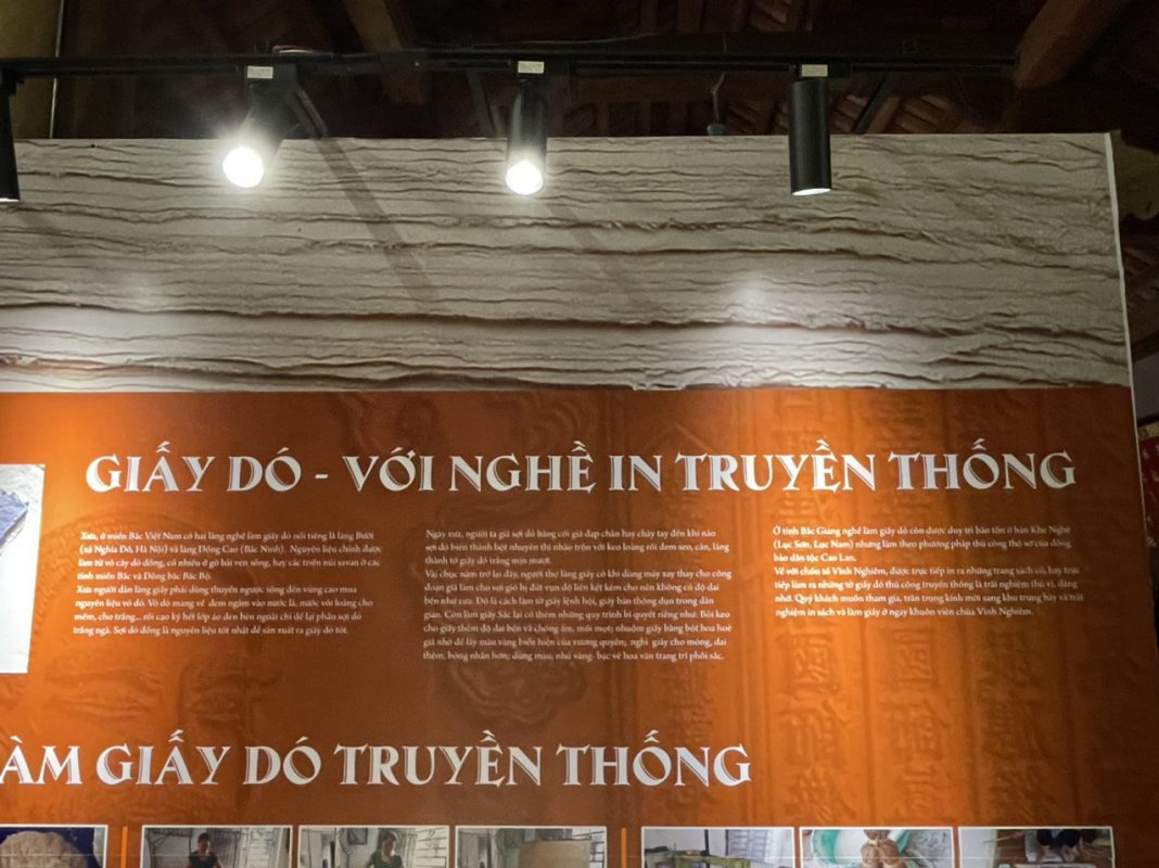 GIẤY DÓ – VỚI NGHỀ IN TRUYỀN THỐNG