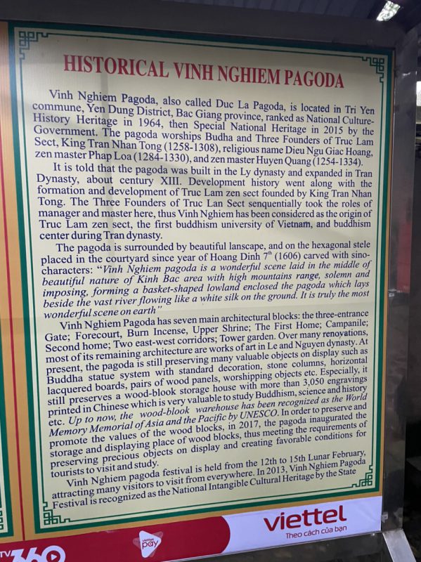 HISTORICAL VINH NGHIEM PAGODA