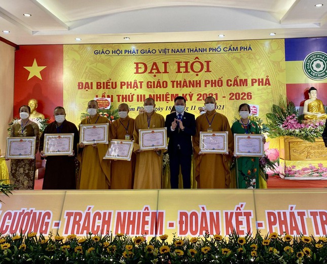 Quảng Ninh: Thượng tọa Thích Hiển Thiện làm Trưởng ban Trị sự Phật giáo TP.Cẩm Phả ảnh 2