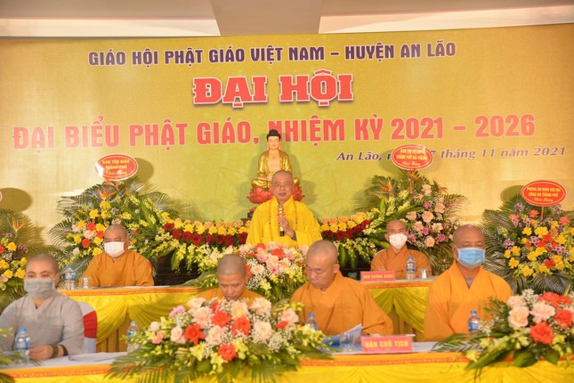 Hải Phòng: Đại hội đại biểu Phật giáo huyện An Lão khóa IX (2021-2026) ảnh 5