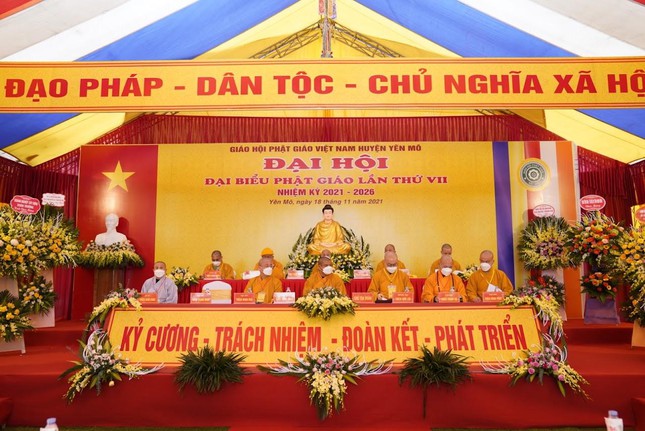 Ninh Bình: Đại đức Thích Minh Ngộ làm Trưởng ban Trị sự Phật giáo huyện Yên Mô (2021-2026) ảnh 1