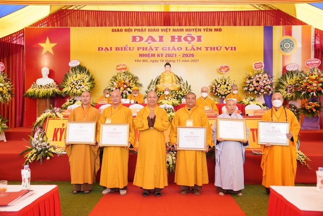 Ninh Bình: Đại đức Thích Minh Ngộ làm Trưởng ban Trị sự Phật giáo huyện Yên Mô (2021-2026) ảnh 3