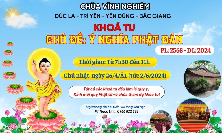 Khoa Tu Dao Duc Mua He Chua Vinh Nghiem 2