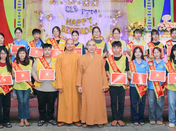 🌸 Chúc mừng CLB TTN phật tủ chùa Vĩnh Nghiêm tròn 2 tuổi🌸