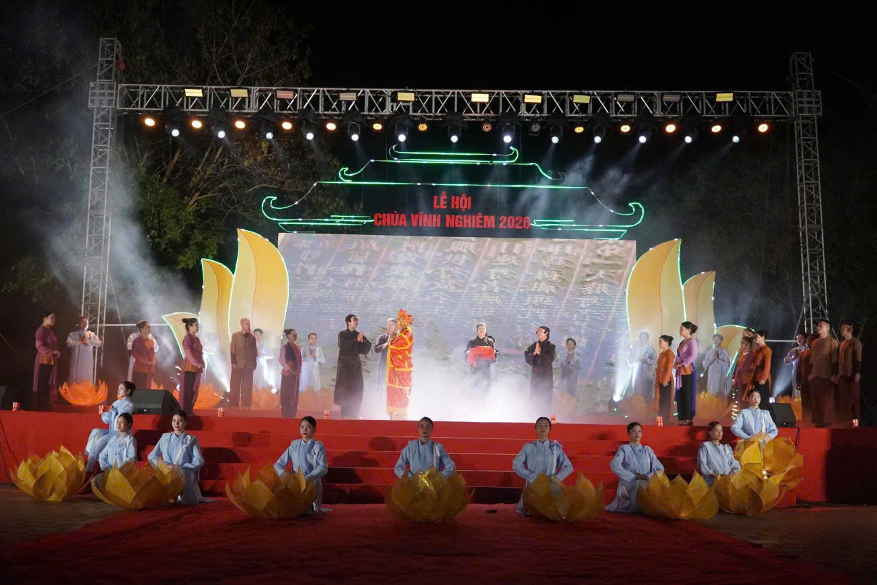 khai hội chùa Vĩnh Nghiêm