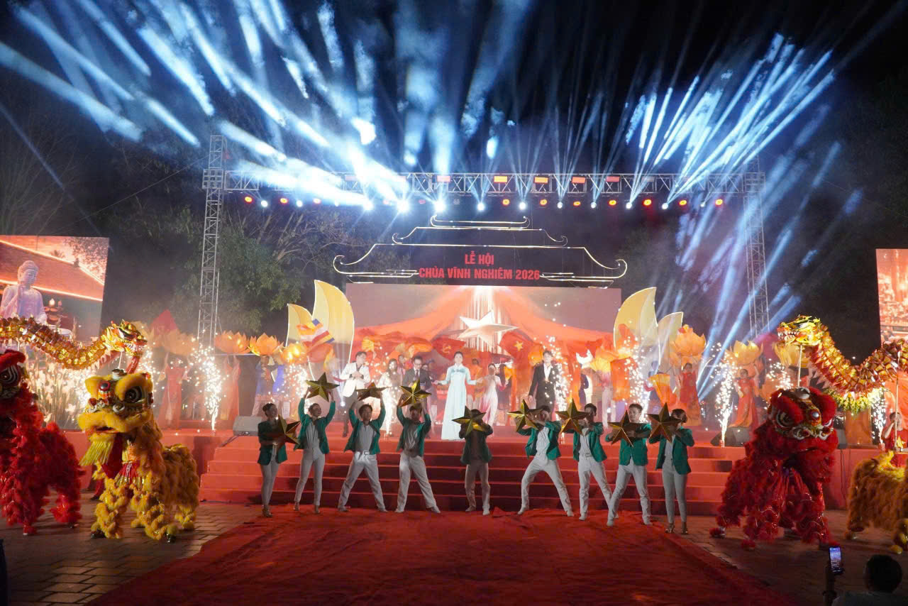 khai hội chùa Vĩnh Nghiêm