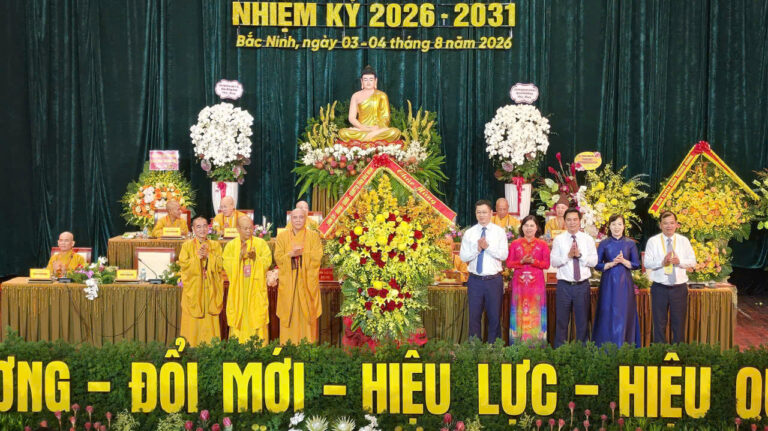 Thượng tọa Thích Thanh Vịnh: Tham luận về công tác điều hành Phật sự tỉnh Bắc Ninh